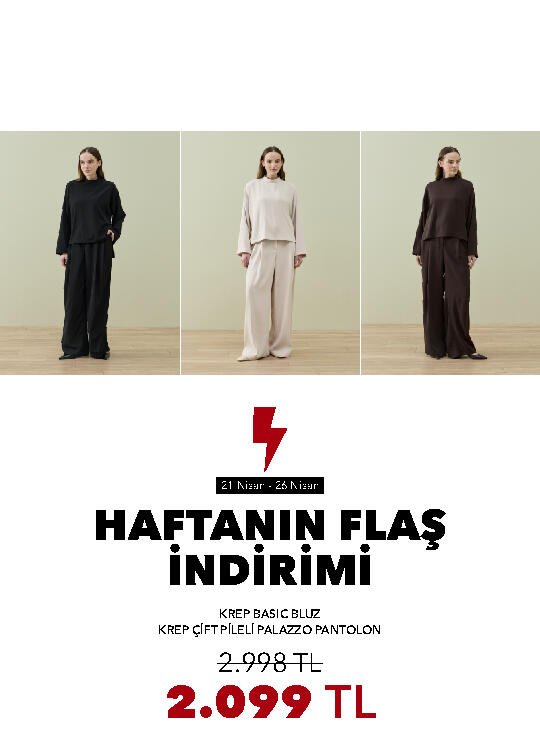 HAFTANIN FLAŞ İNDİRİMİ