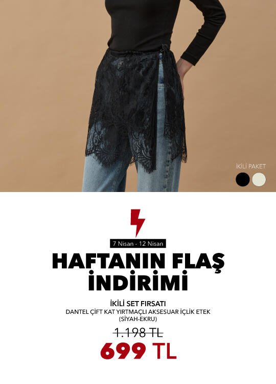 HAFTANIN FLAŞ İNDİRİMİ