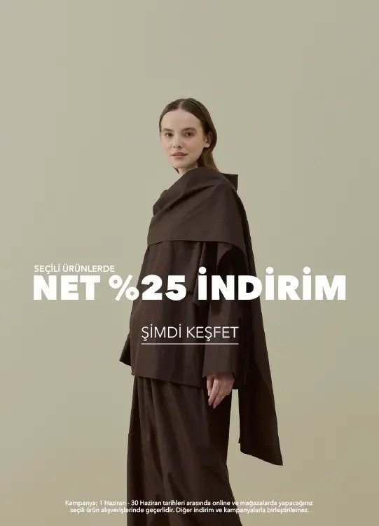 HAZİRAN %25 İNDİRİM