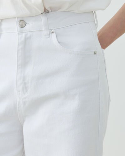 Baggy Fit Jean Beyaz - Aybikestil (1)