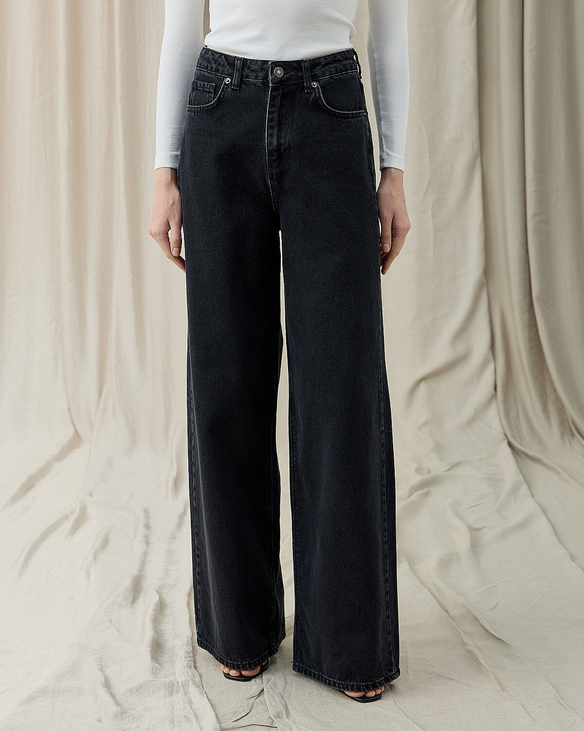 Baggy Fit Jean Füme - Aybikestil