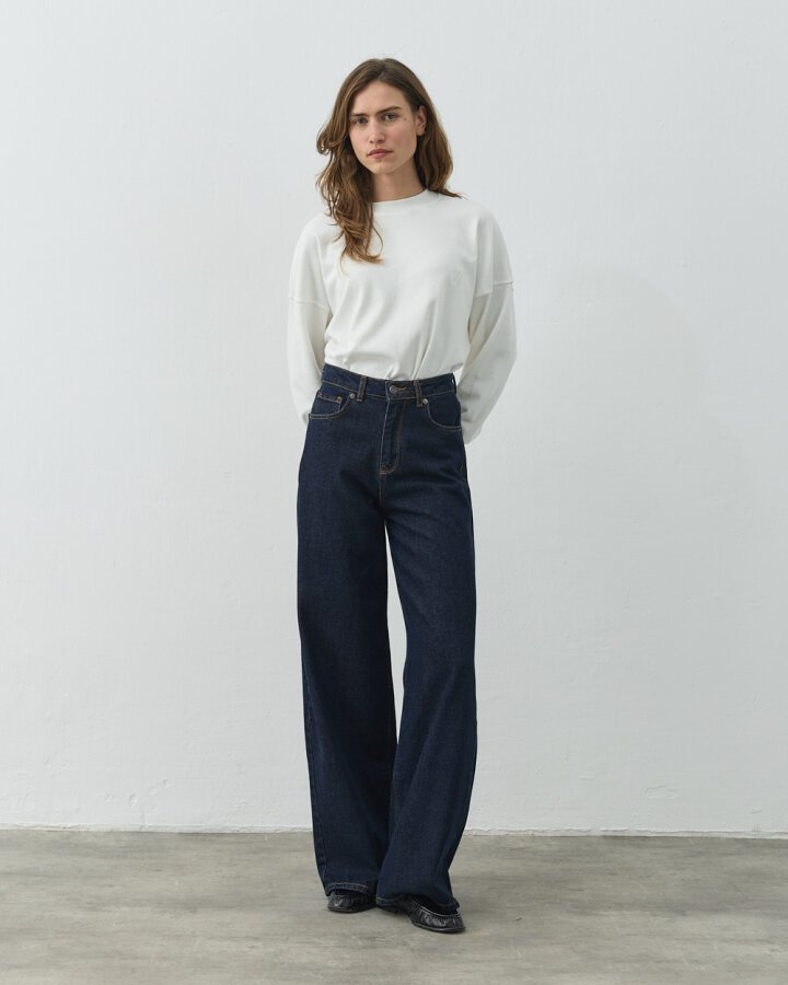 Baggy Fit Jean Lacivert - Aybikestil (1)