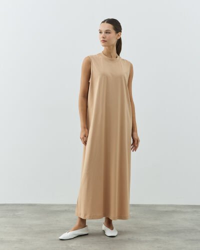 Kolsuz Elbise Astarı Bej 