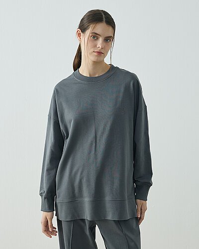 Cotton İki İplik Pure Sweat Nefti 