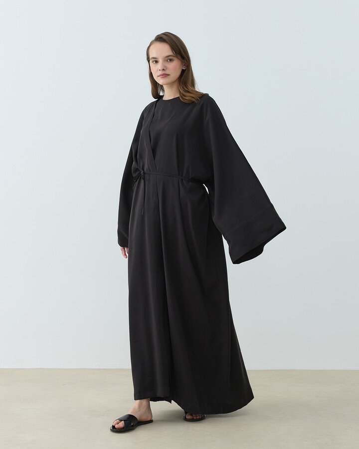 Cupra Diamond Abaya Siyah