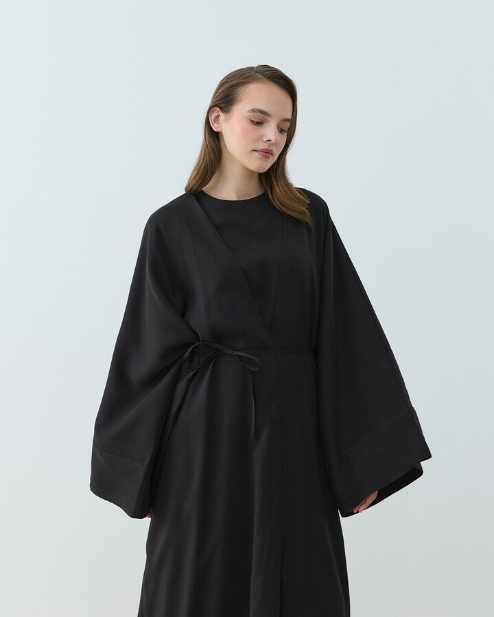 Cupra Diamond Abaya Siyah