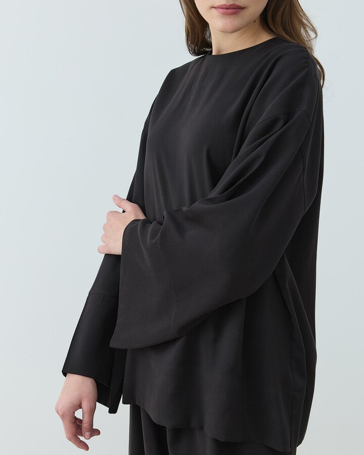 Cupra Kimono Bluz Siyah
