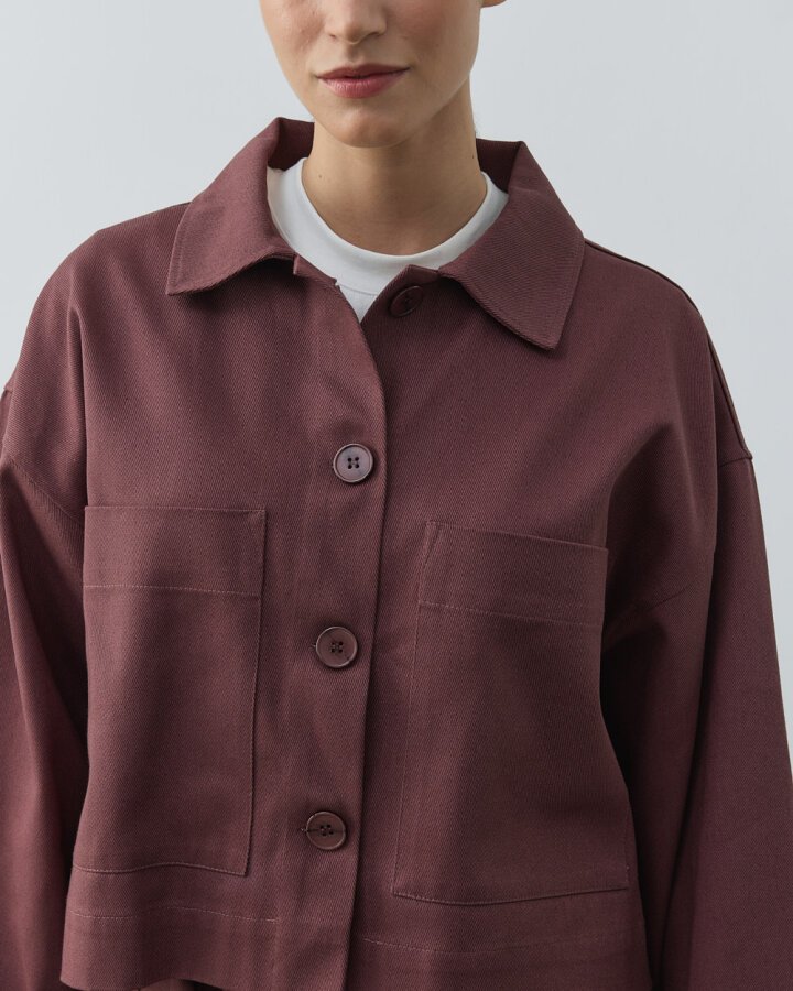 Denim Cepli Kısa Ceket Sumak - Aybikestil (1)