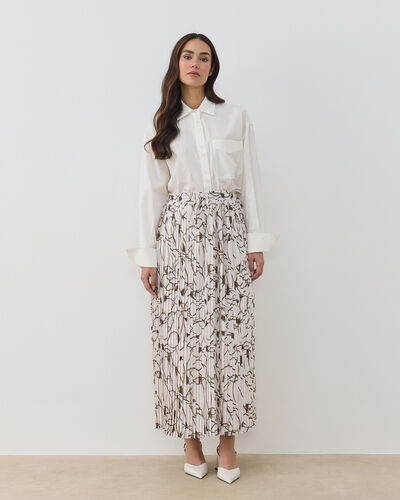 Desenli Pilise Etek Fringe 
