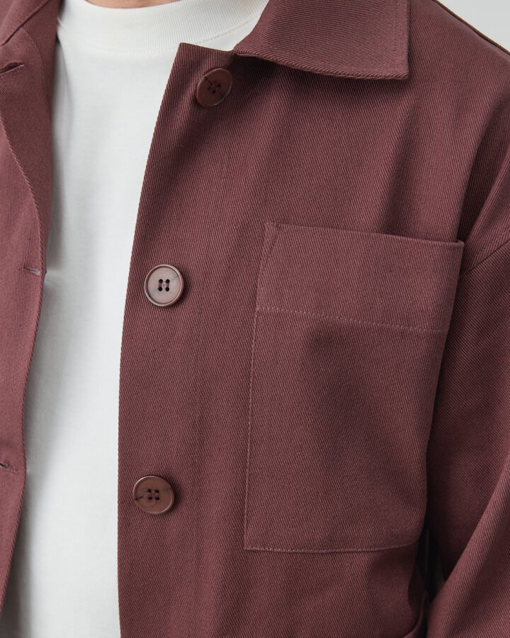 Erkek Denim Çok Cepli Düğmeli Ceket Sumak - Aybikestil (1)