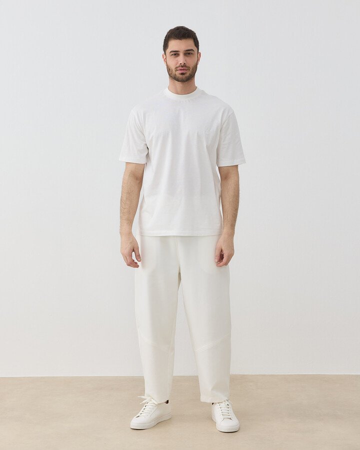 Erkek Süprem Smart Tshirt Ekru