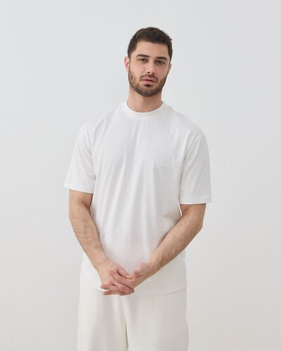 Erkek Süprem Smart Tshirt Ekru 