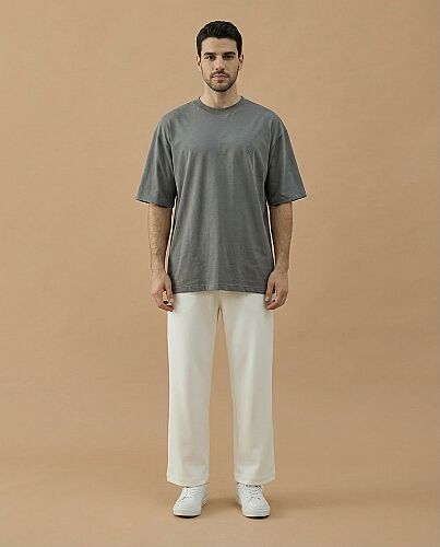 Erkek Süprem Smart Tshirt Gri 