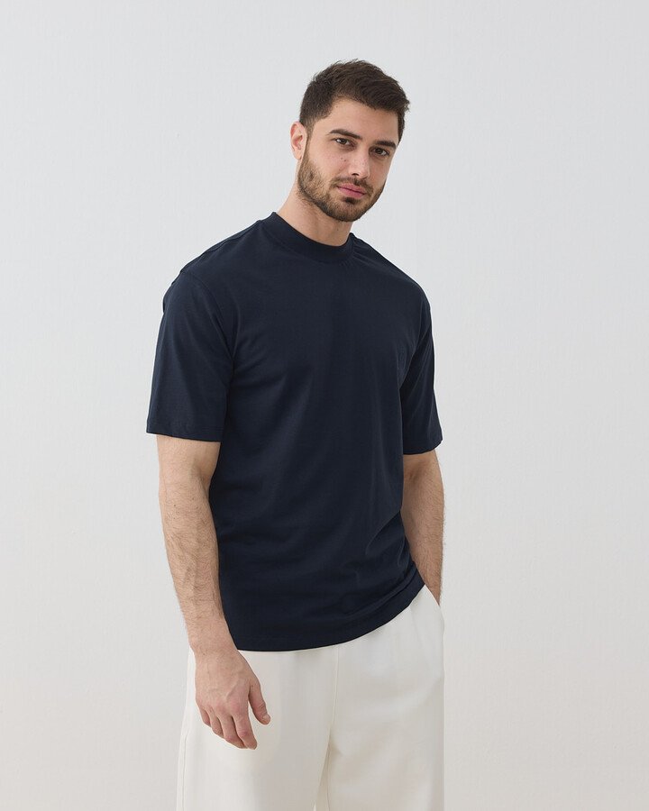 Erkek Süprem Smart Tshirt Lacivert