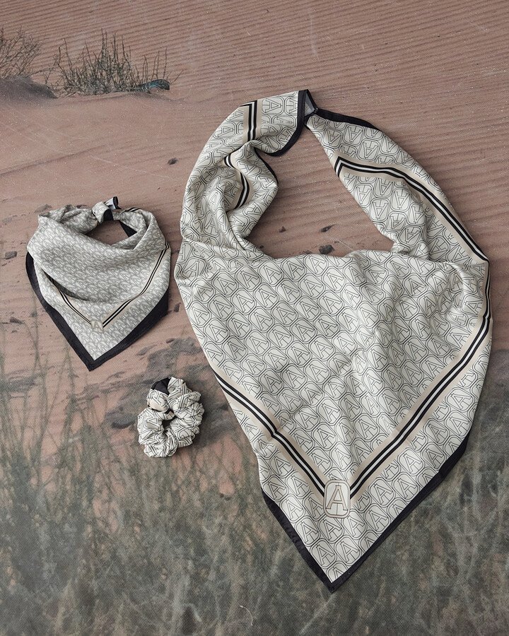 Eşarp-Toka-Fular 3'lü Set Renkli