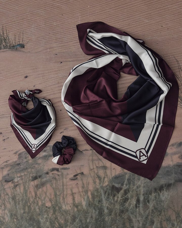 Eşarp-Toka-Fular 3'lü Set Renkli