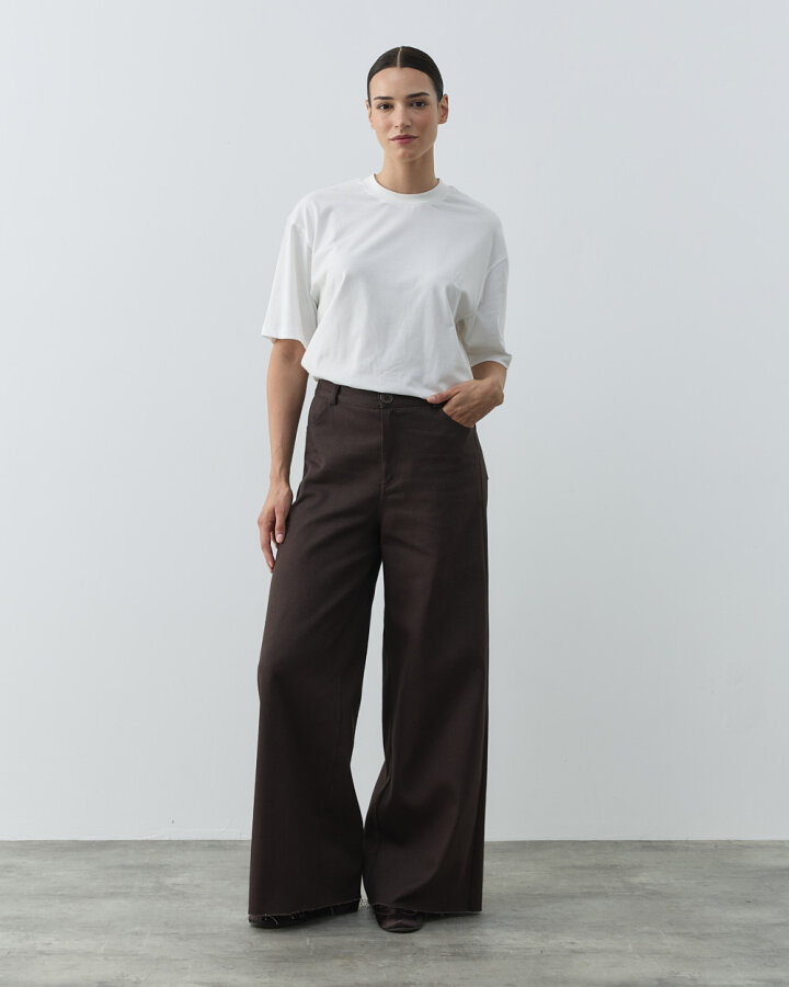 Fırsat Denim Baggy Fit Pantolon Kahve - Aybikestil (1)