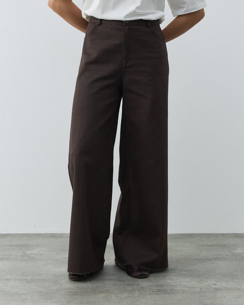 Fırsat Denim Baggy Fit Pantolon Kahve - Aybikestil