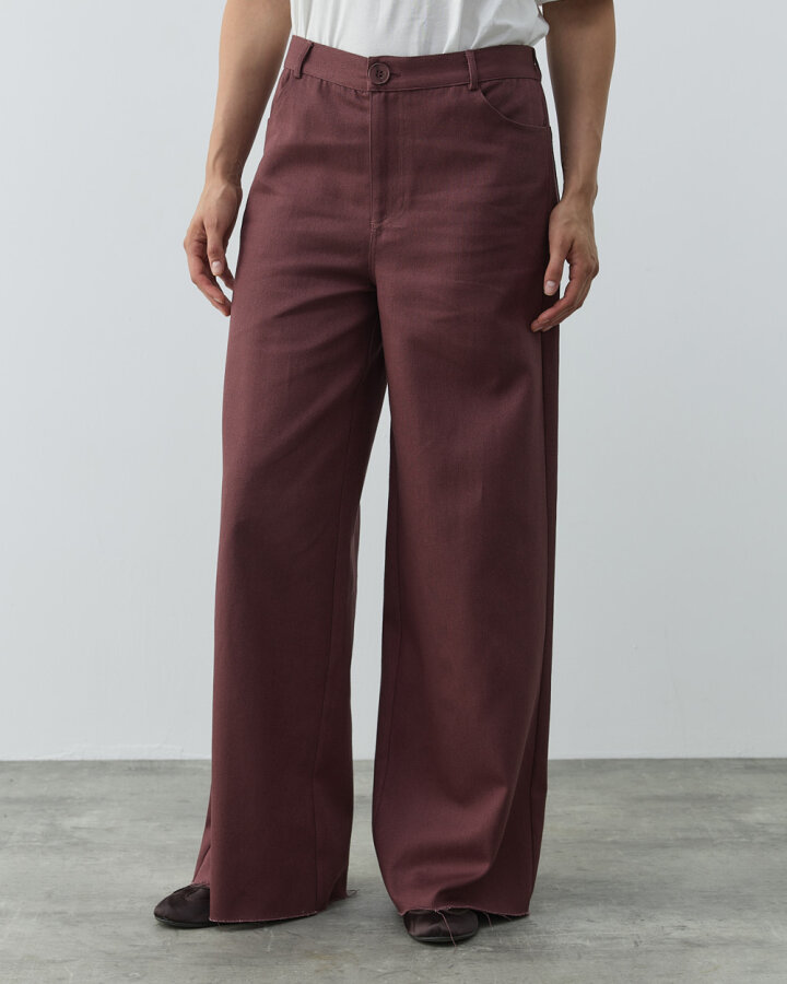 Fırsat Denim Baggy Fit Pantolon Sumak - Aybikestil (1)