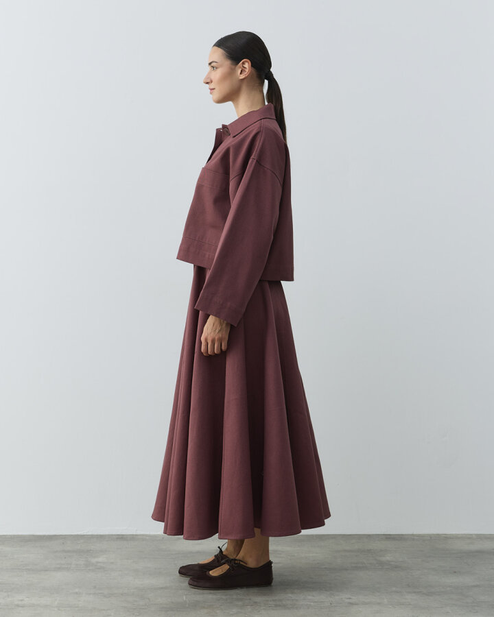 Fırsat Denim Cepli Kısa Ceket Sumak - Aybikestil (1)