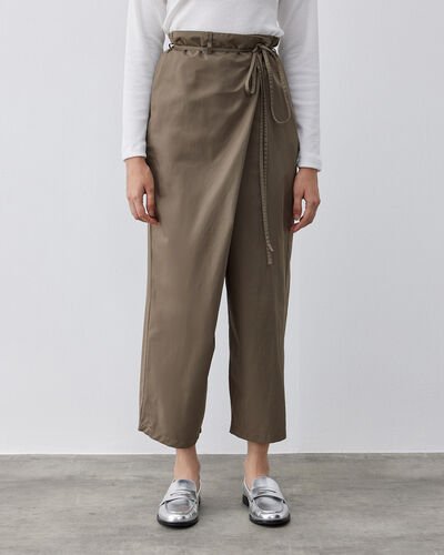 Fold Pantolon Haki 