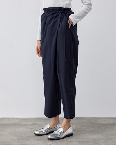 Fold Pantolon Lacivert 
