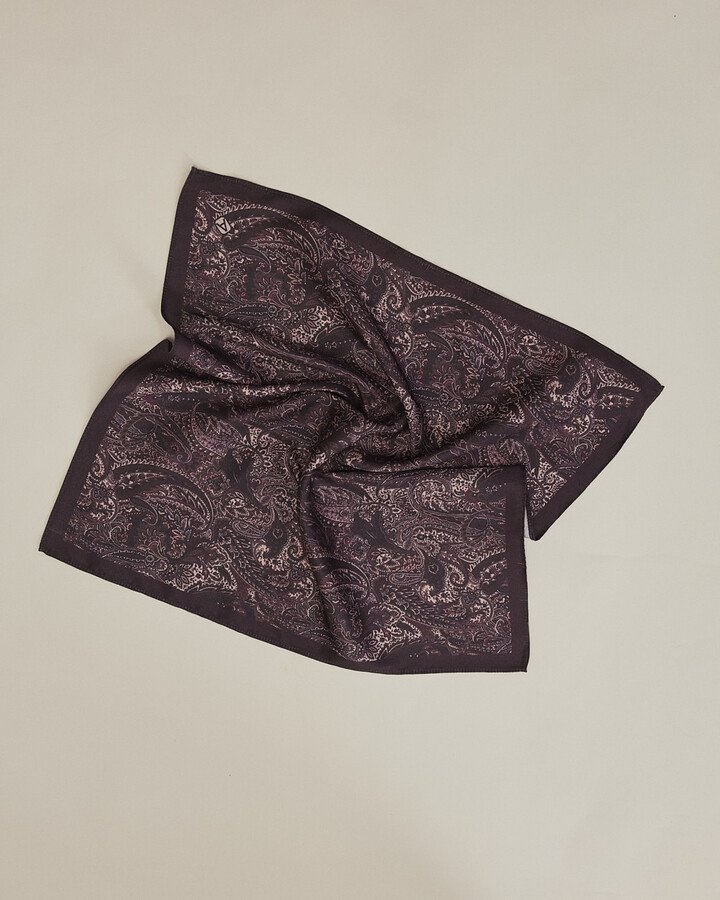 Fular Burgundy Ethnic - Aybikestil (1)