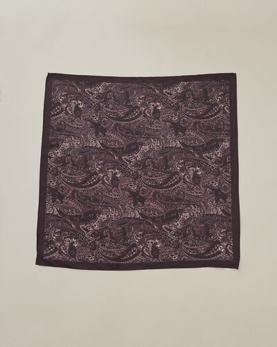 Fular Burgundy Ethnic 