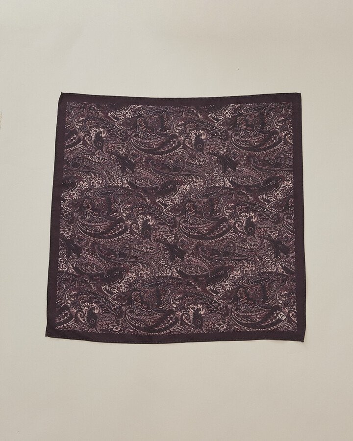 Fular Burgundy Ethnic - Aybikestil (1)