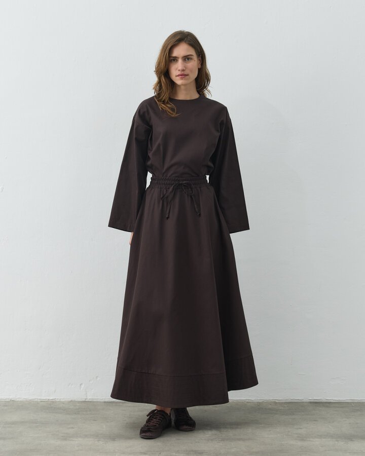 Gabardin Fırsat Etekli Takım Acı Kahve - Aybikestil (1)