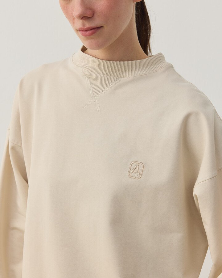 İki İplik Must Have Sweat Krem