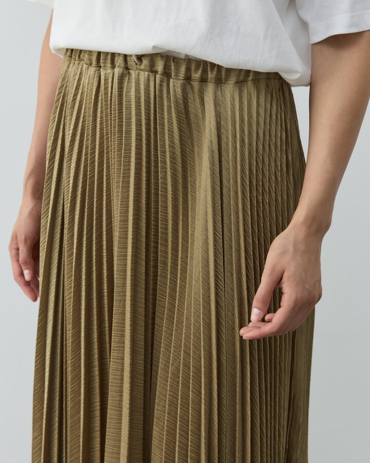 Krinkıl Çok Plisoley Etek Gold - Aybikestil (1)