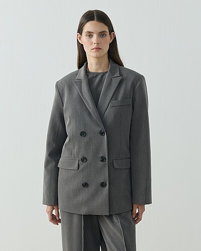 Kruvaze Elit Blazer Antrasit 