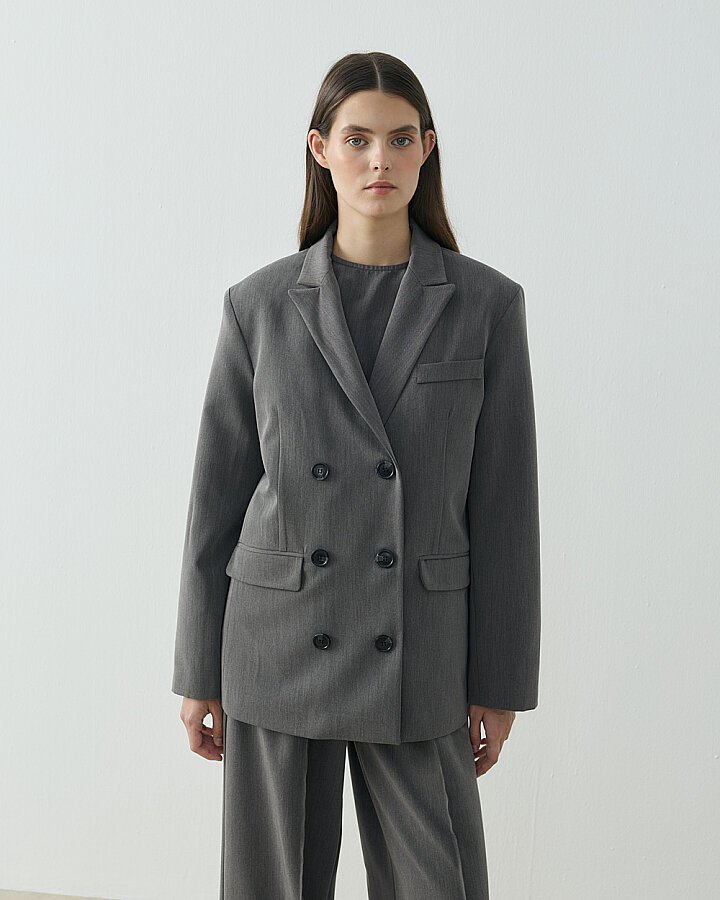 Kruvaze Elit Blazer Antrasit - (1)