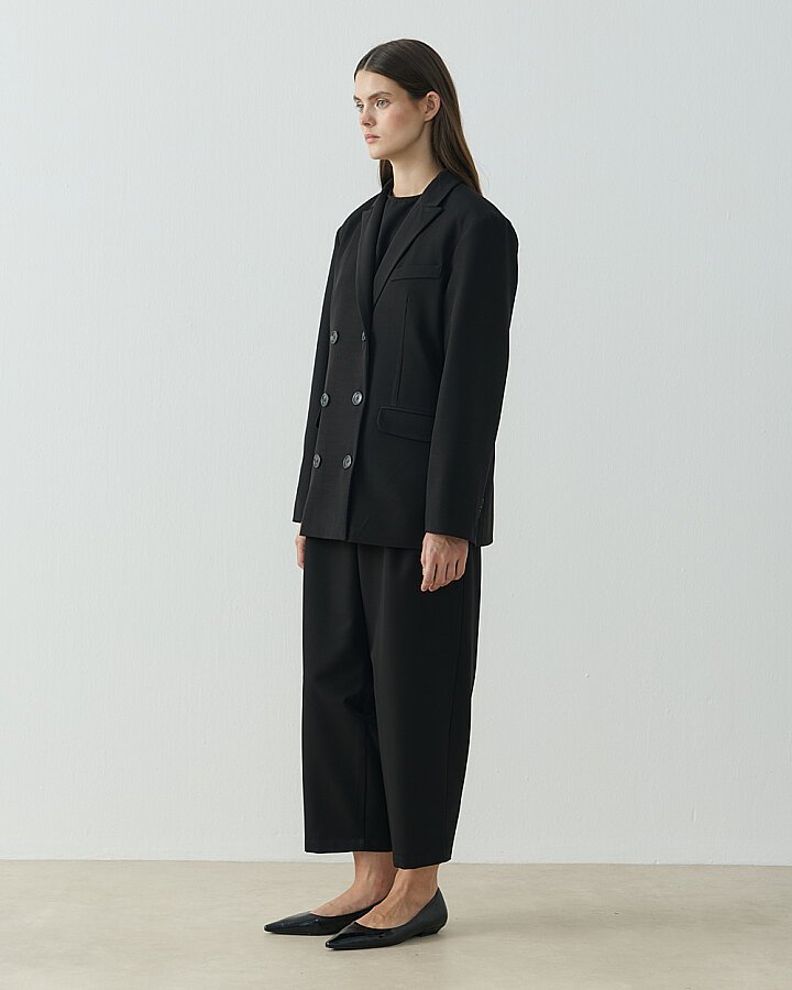 Kruvaze Elit Blazer Siyah - (1)