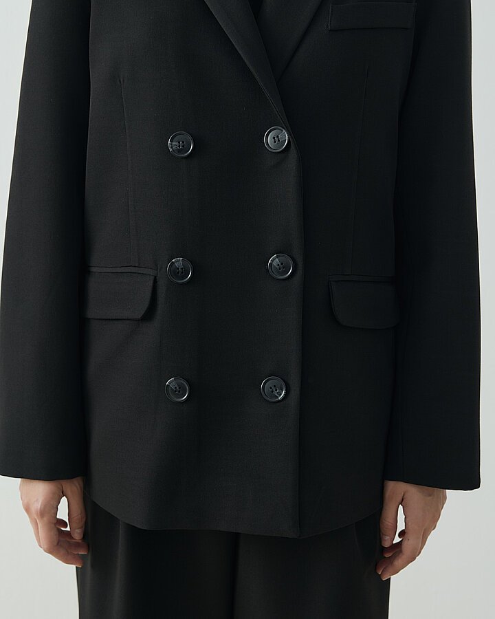 Kruvaze Elit Blazer Siyah - (1)