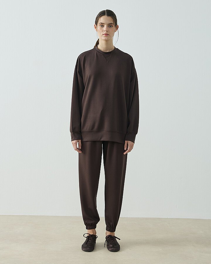 Modal Soft Jogger Takım Kahverengi - 