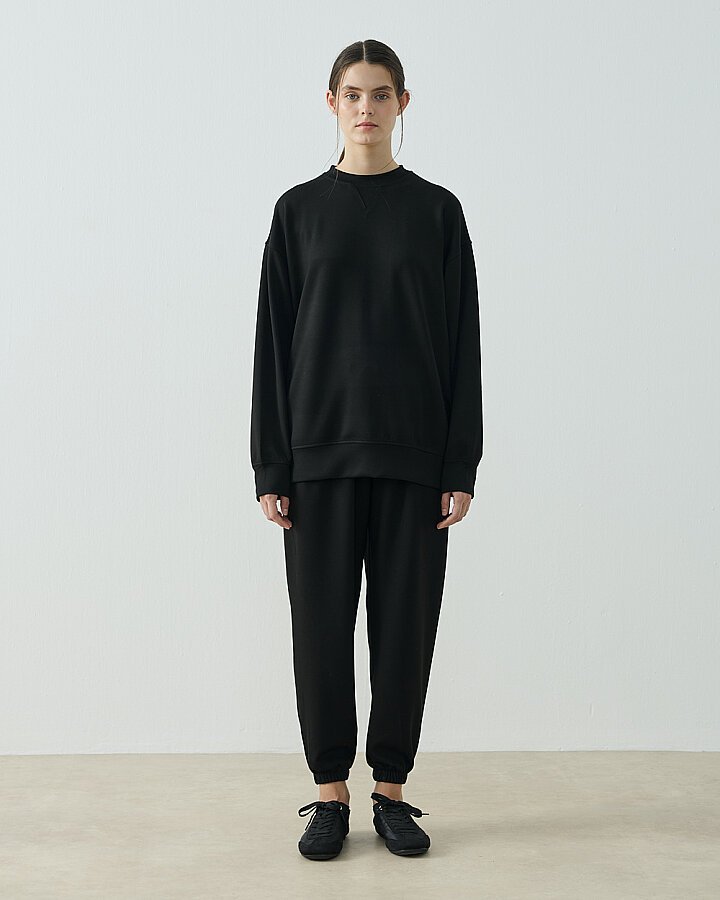 Modal Soft Jogger Takım Siyah - 
