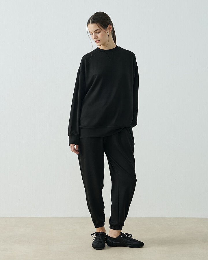 Modal Soft Jogger Takım Siyah - (1)