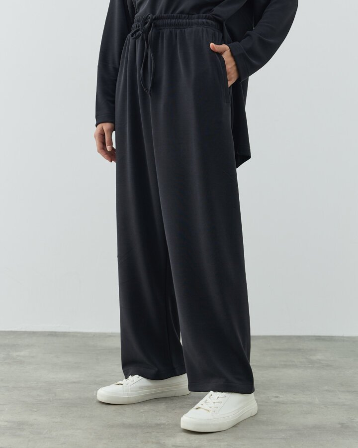 Modal Soft Touch Comfy Pantolon Antrasit - Aybikestil (1)