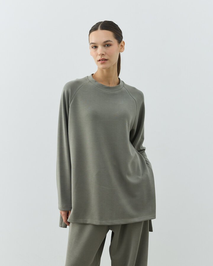 Modal Soft Touch Relax Bluz Çağla - Aybikestil