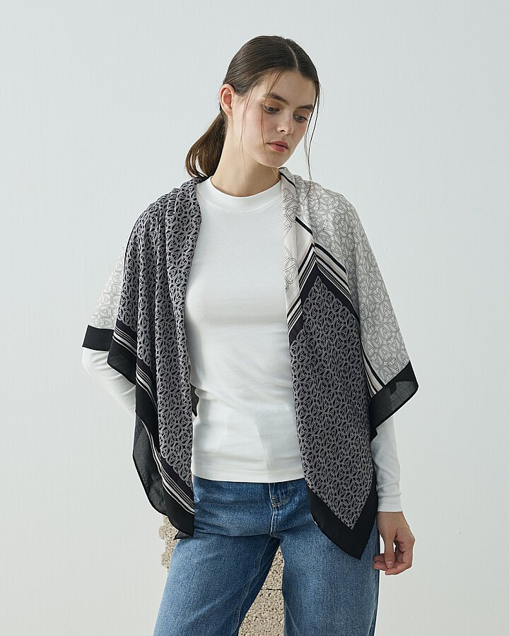 Omuz Şalı Collage - Aybikestil