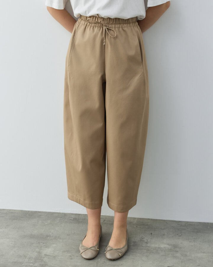 Paper Gabardin Yanı Ekli Ekstra Barrel Fit Pantolon Camel - Aybikestil