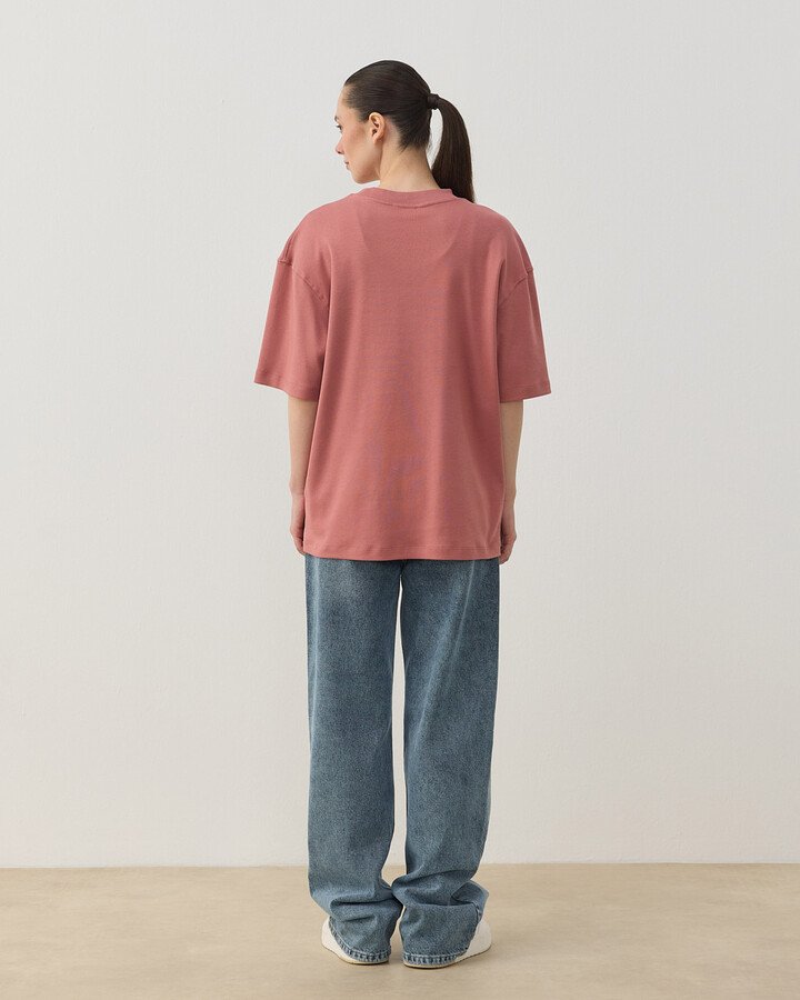 Penye İnterlok Smart Tshirt Blush Pembe