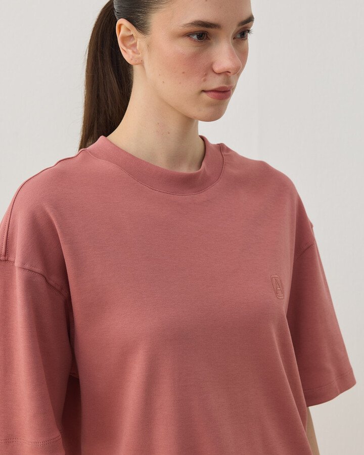 Penye İnterlok Smart Tshirt Blush Pembe