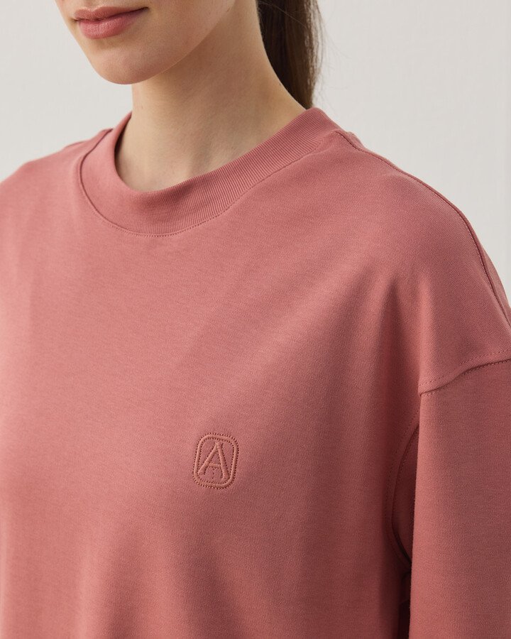 Penye İnterlok Smart Tshirt Blush Pembe