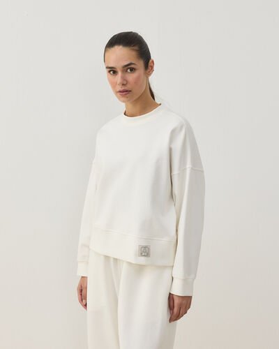 Premium Doubleface Mini Sweat Ekru 