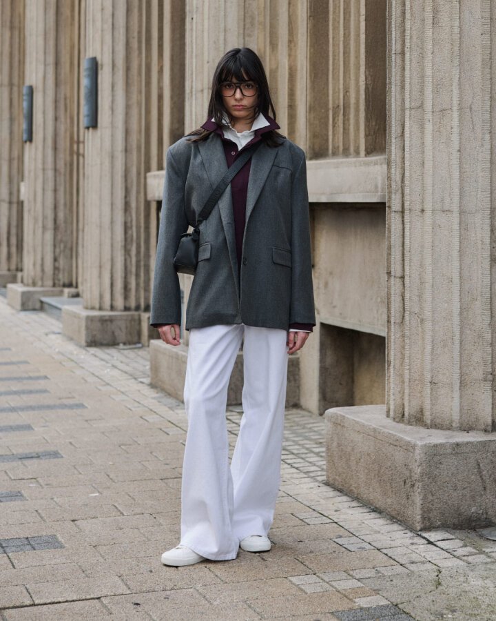 Premium Doubleface Polo Yaka Sweat Mürdüm - Aybikestil (1)