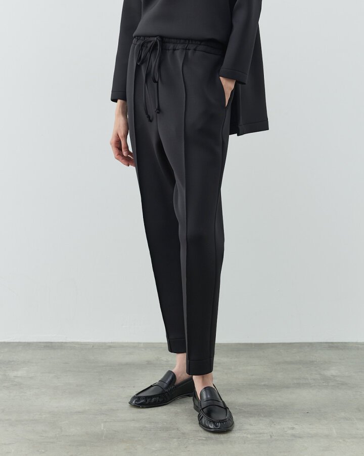 Puf Lastikli Cepli Havuç Kesim Pantolon Siyah - (1)