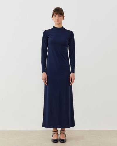 Sandy Smart Fit Elbise Lacivert 